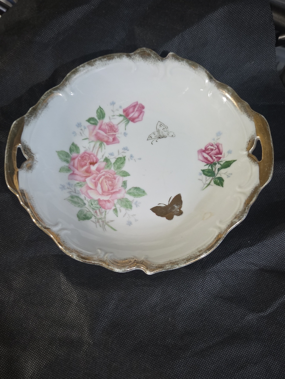 Shafford  Rose Vintage Original Gold Trim Flight